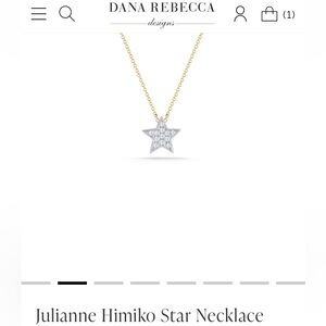 Dana Rebecca designs Julianne Himiko star necklace
